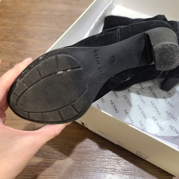 NineWest suede leather heeled boots - Picture 4 of 7